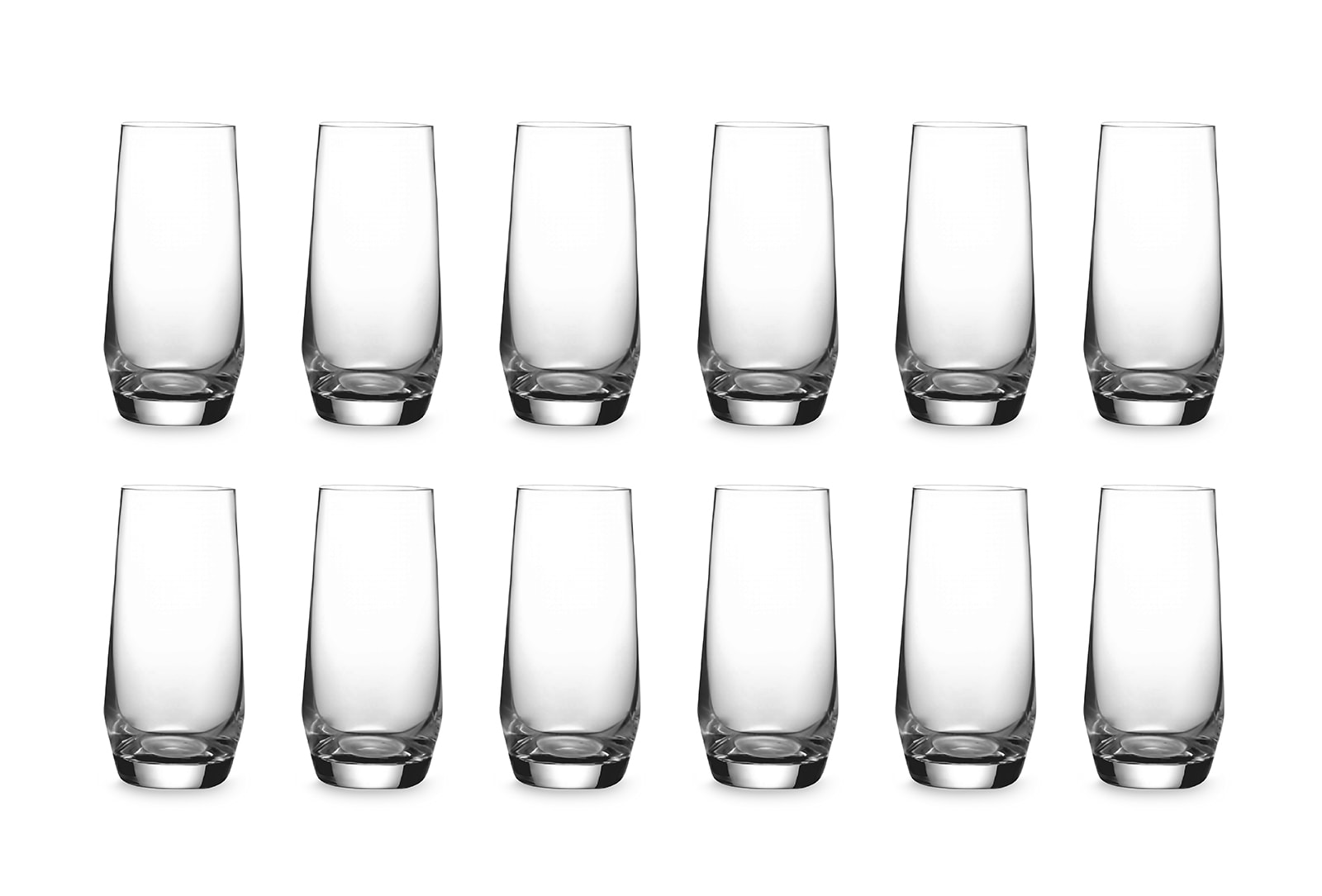 ECHTWERK Wasser-Gl&auml;ser 12er Set ca. 340 ml (Mailbox mit Sticker) 