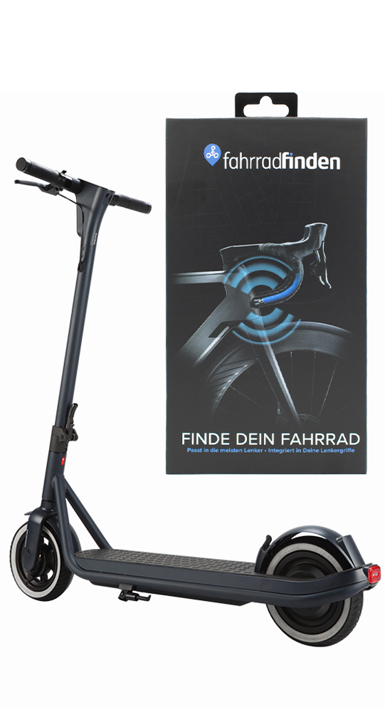 SoFlow SO ONE Lite E- Scooter + FahrradFinden Tracker Grau 