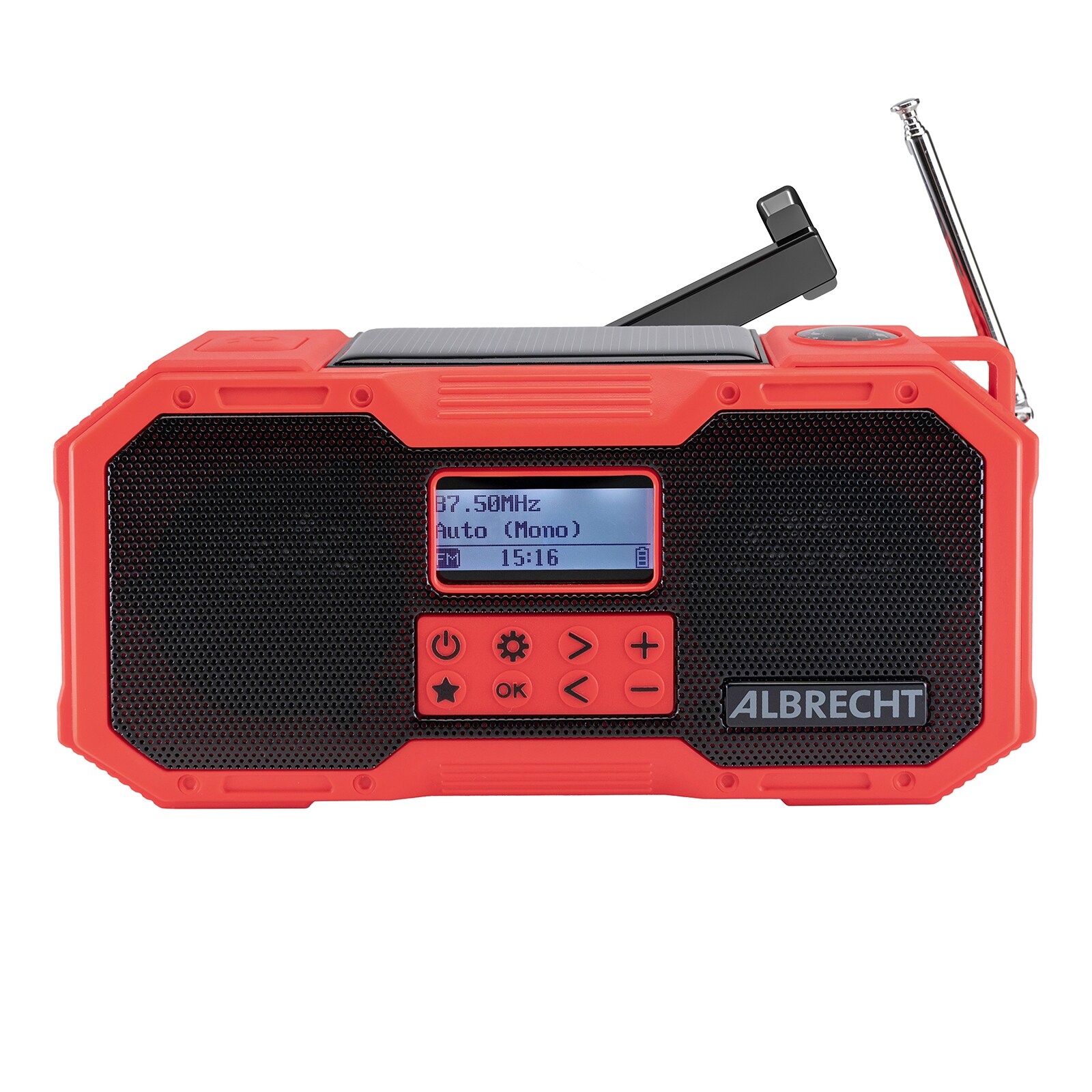Albrecht DR 112 DAB+ Outdoor- bzw. Kurbelradio 