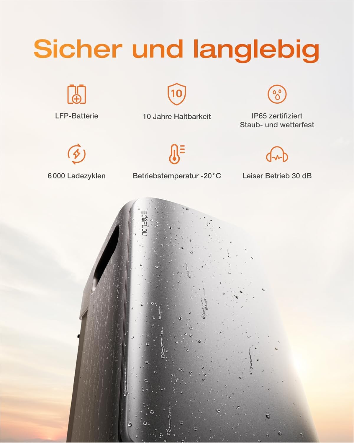 Solarway Balkonkraftwerk 1000Wp Komplettset Mit EcoFlow Wechselrichter - 800W Steckdosen-Solaranlage