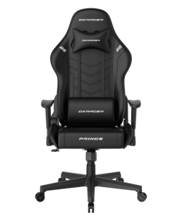 DXRacer Gaming Stuhl, GC/LPF132LTC/N, PRINCE Serie, Kunstleder schwarz 
