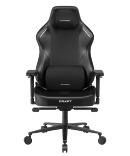 DXRacer Gaming Stuhl, GC/XLCM23LTA/N, CRAFT Serie, Kunstleder schwarz 