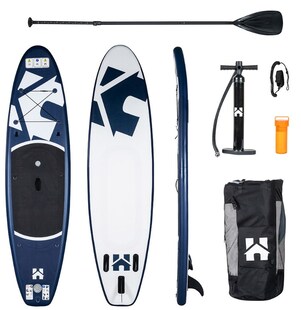 Home Deluxe Stand Up Paddle Board MOANA - Blau L 