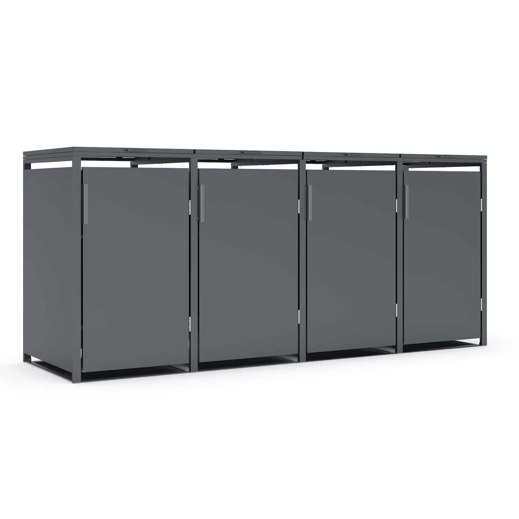 Plats® Outdoor Solution - 4er Mülltonnenbox