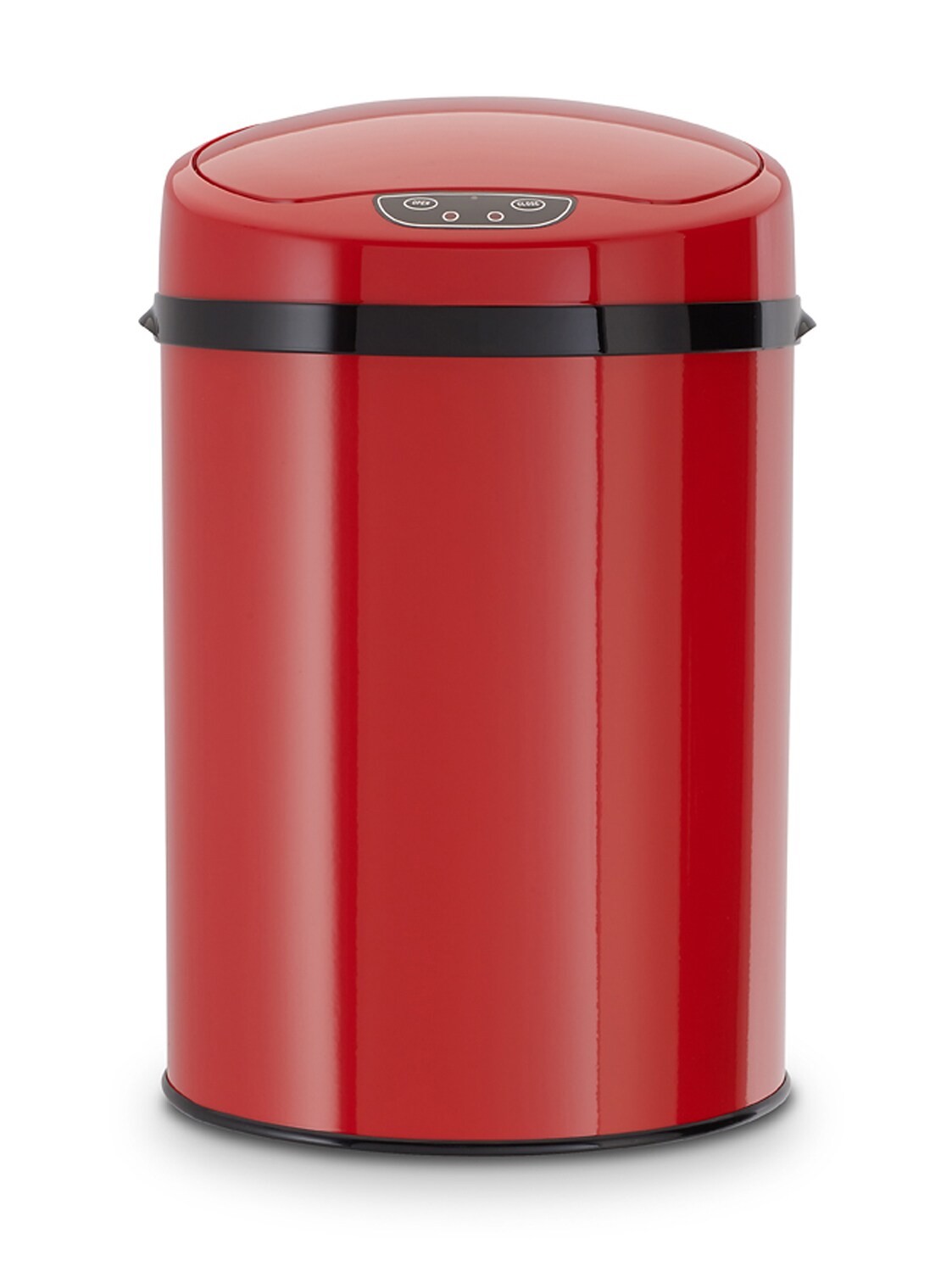 Badabfalleimer mit Sensor-INOX RED