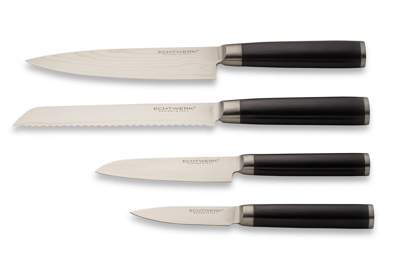 Damaszener Messer Set 4tlg. 