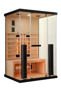 BILLUND 2 NEU Infrarotkabine 2 Pers. 125x100x190 cm (Bausatz) 