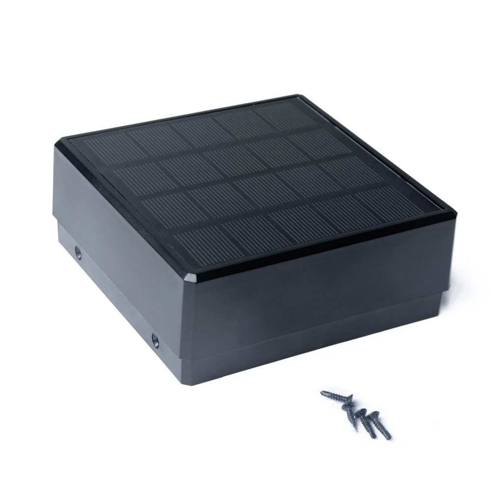 Home Deluxe Nutleiste mit Solar LED Beleuchtung CALLUX STRIPE - 1 er Set 