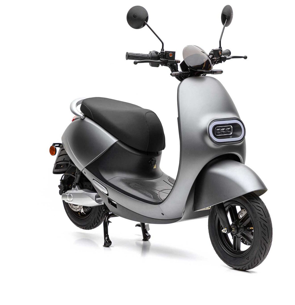 Inoa Sli3 mattgrau 45 km/h 2 x Akkupacks mit Topcasehalterung 