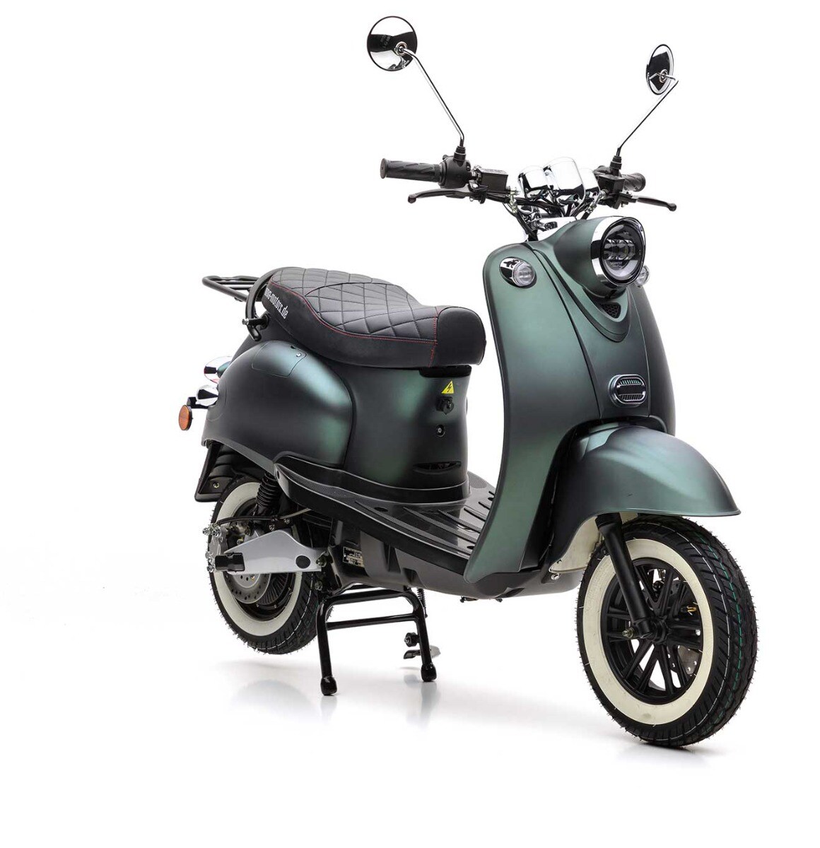 eRetro Star max flash green - 70km/h 2x Akkupack mit GIVI Topcase