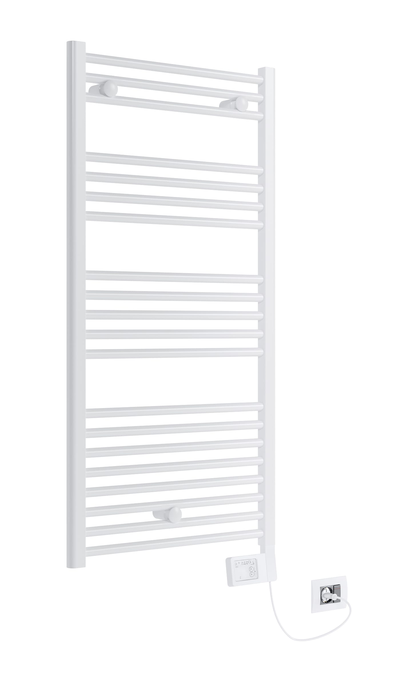 Badezimmer-Heizk&ouml;rper E-Bozen, Wei&szlig;, 60x120cm 