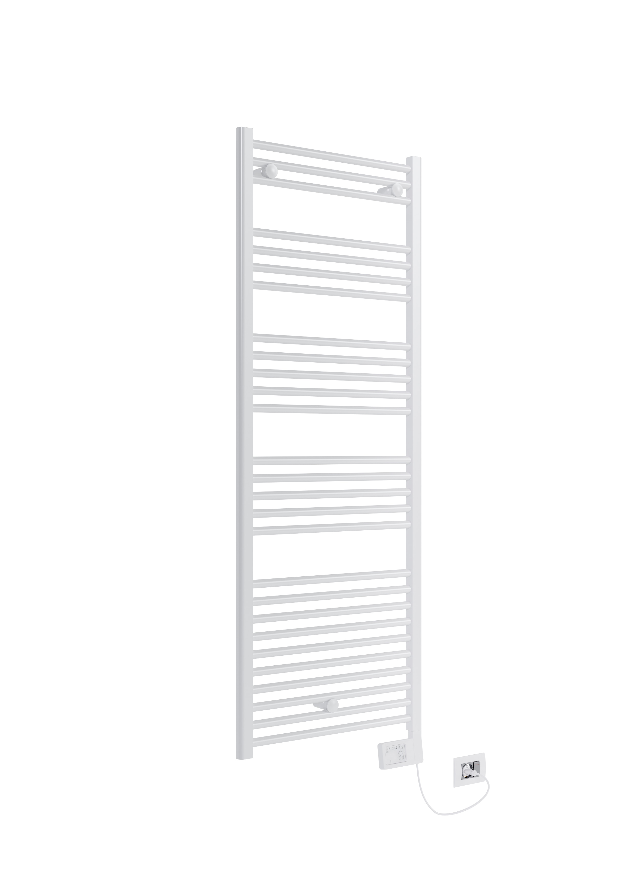 Badezimmer-Heizk&ouml;rper E-Bozen, Wei&szlig;, 60x160cm 