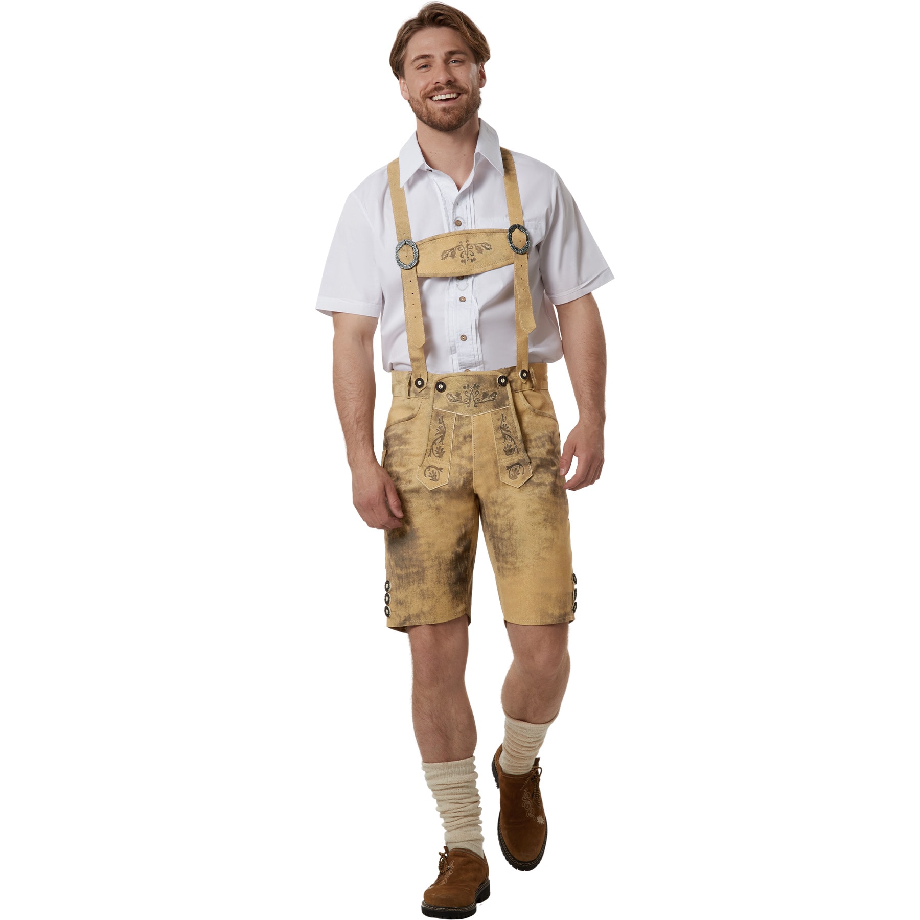tectake&reg; Kunstlederhose Luis 