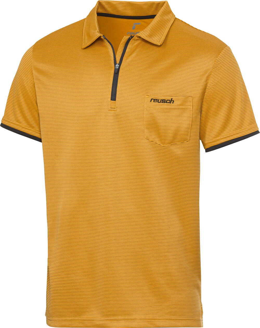 Reusch Herren Funktionspolo mit Zipper 