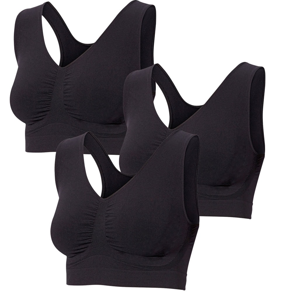 Patsy & Lou 3er Pack Sport-BHs 