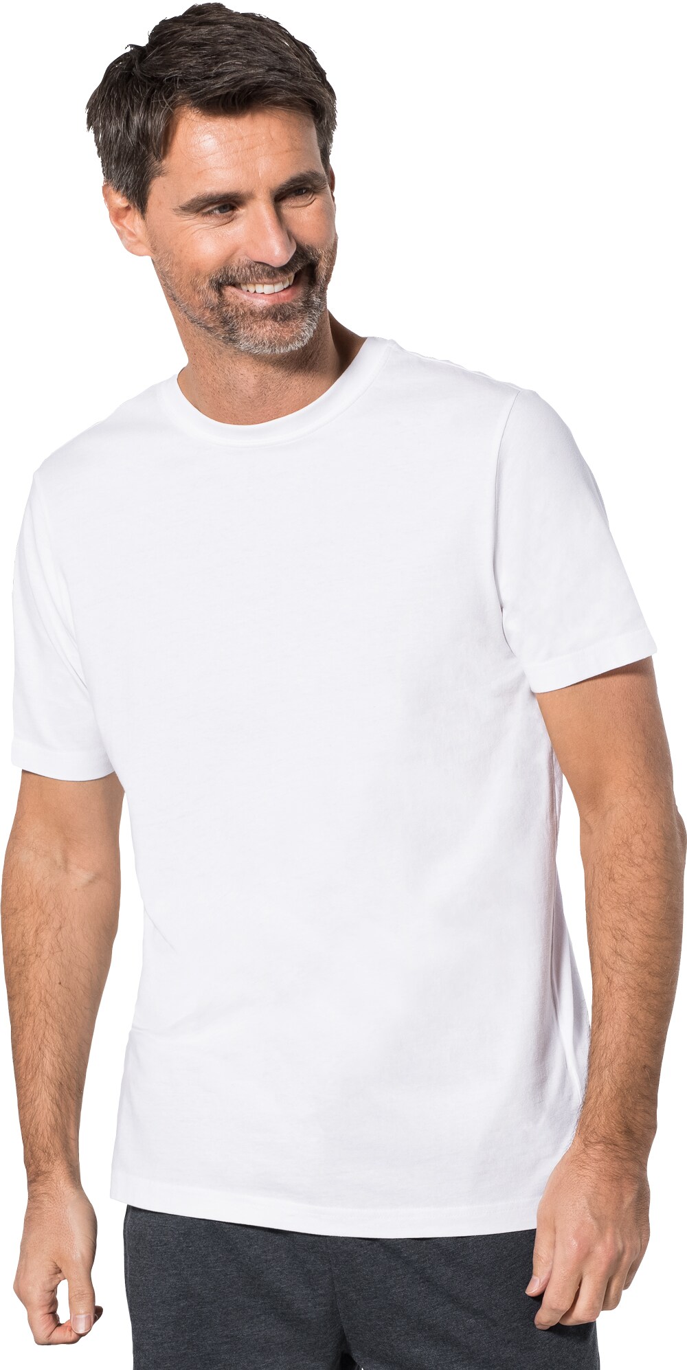 Otto Kern 5er Pack Herren T-Shirts Rundhals, 100% Baumwolle 