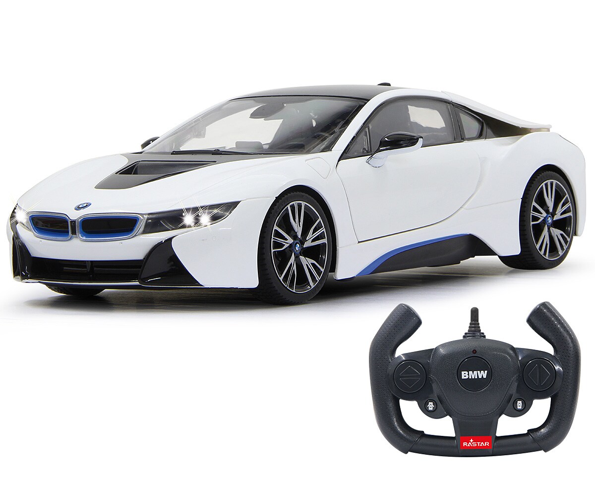 JAMARA BMW I8 1:14 weiss 2,4GHz Tür fernbedienbar