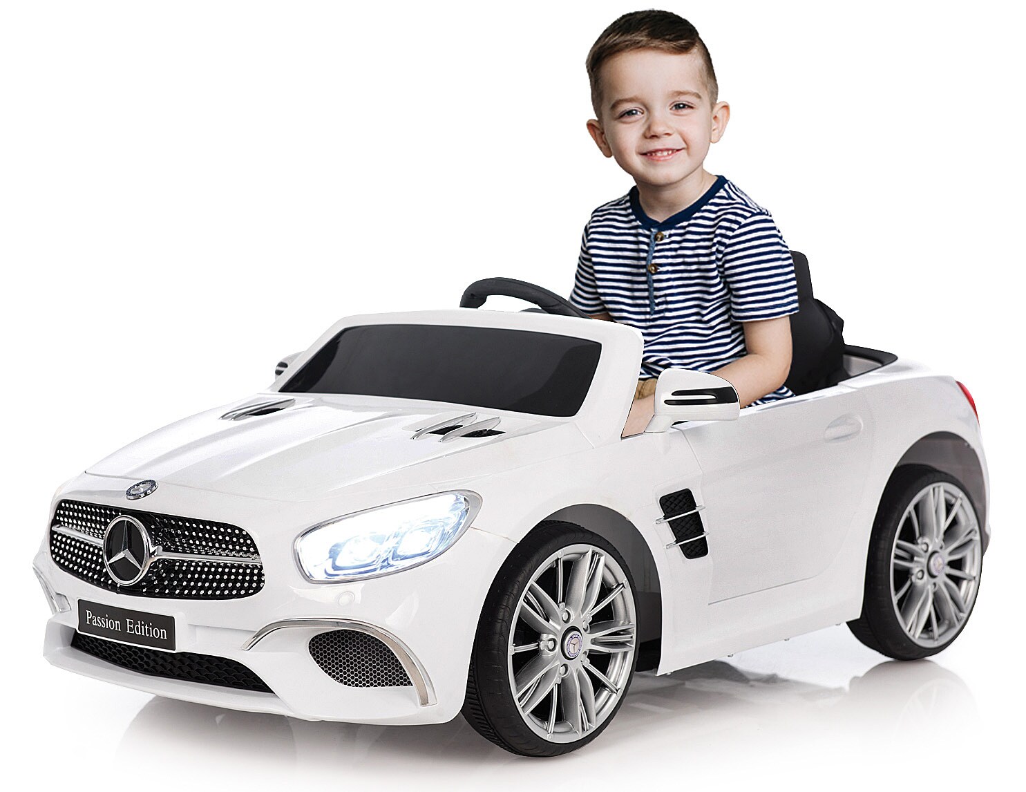 JAMARA Ride-on Mercedes-Benz SL 400 weiß 12V