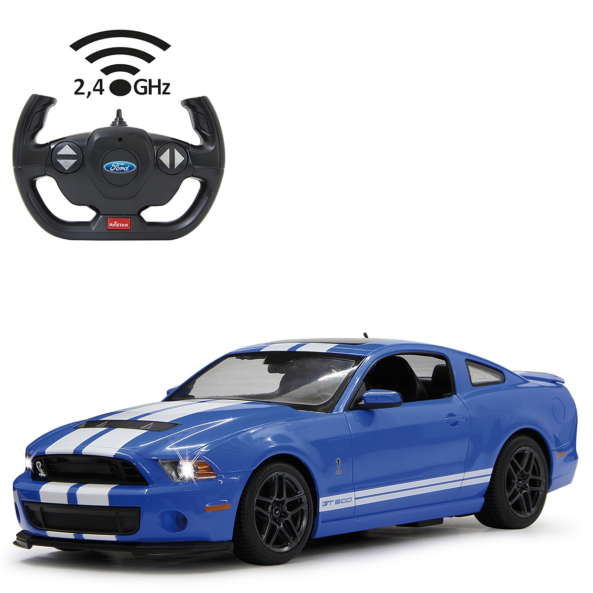 JAMARA Ford Shelby GT500 1:14 blau 2,4GHz 