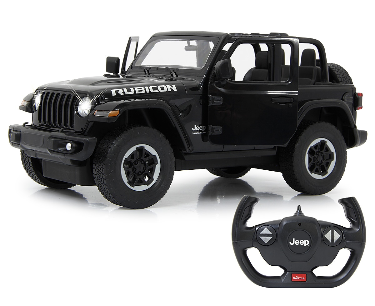 JAMARA Jeep Wrangler JL 1:14 schwarz 2,4GHz T&uuml;r manuell 