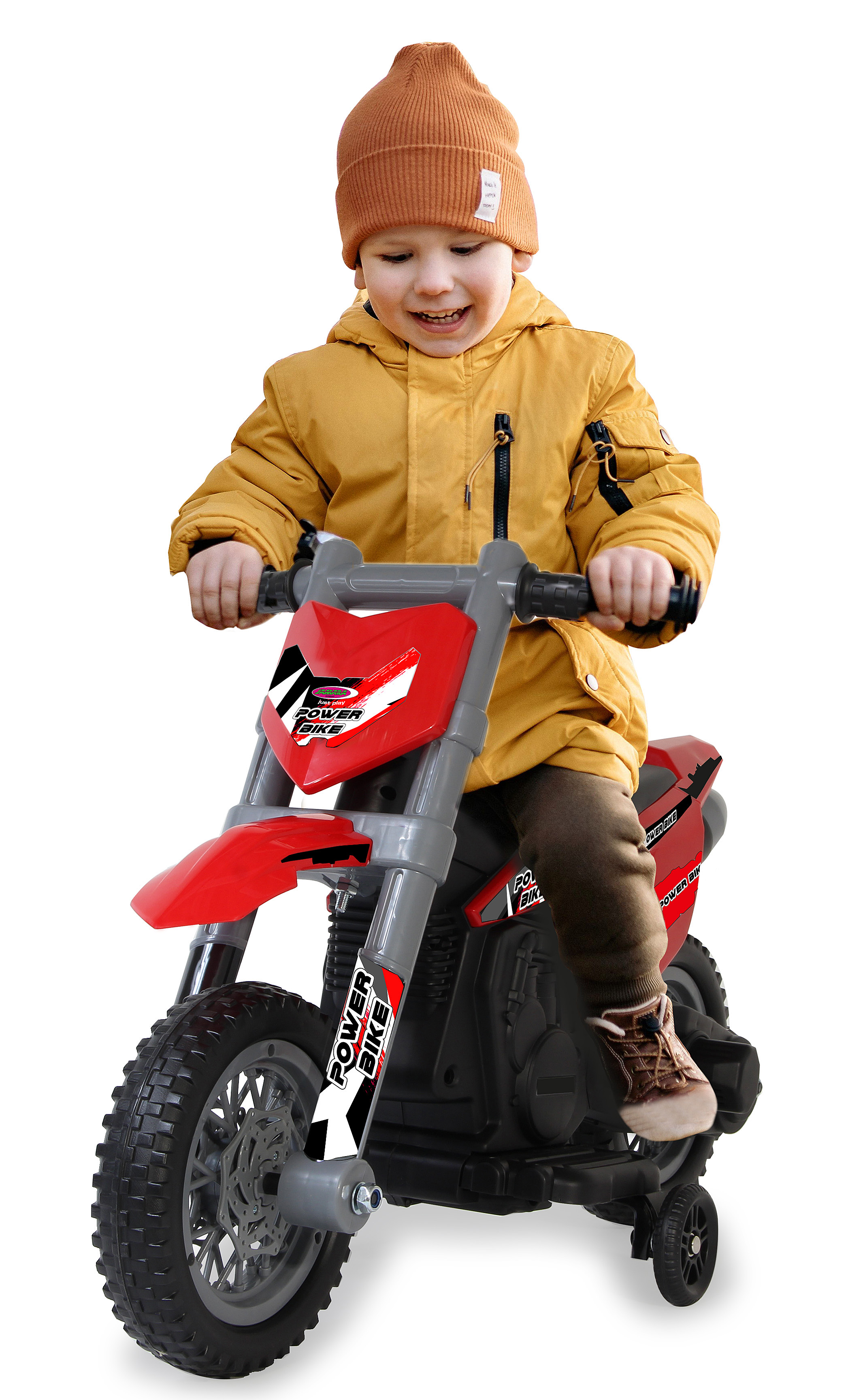 JAMARA Ride-on Motorrad Power Bike rot 6V 