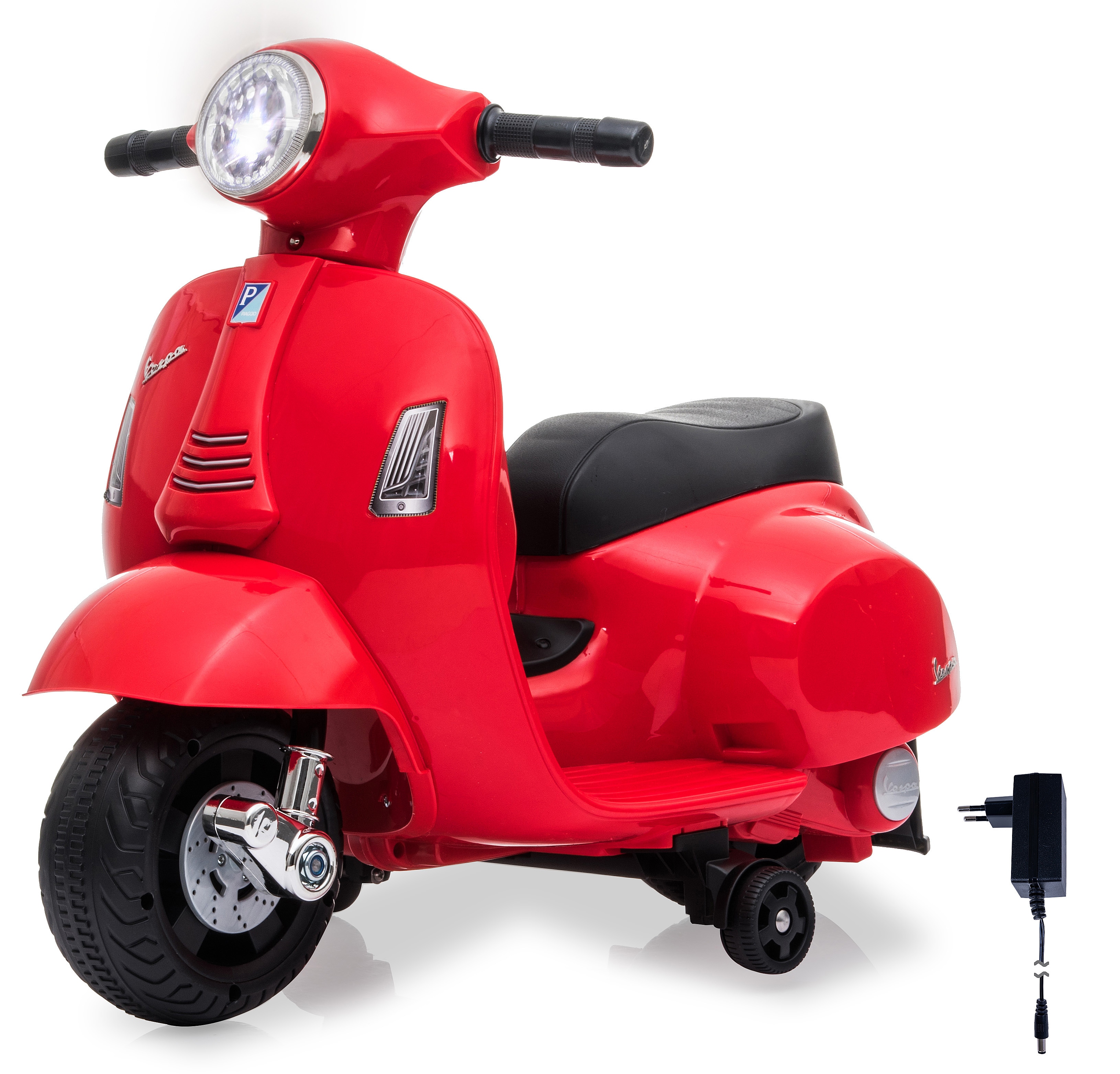 JAMARA Ride-on Vespa Mini rot Li-Power 8.4 