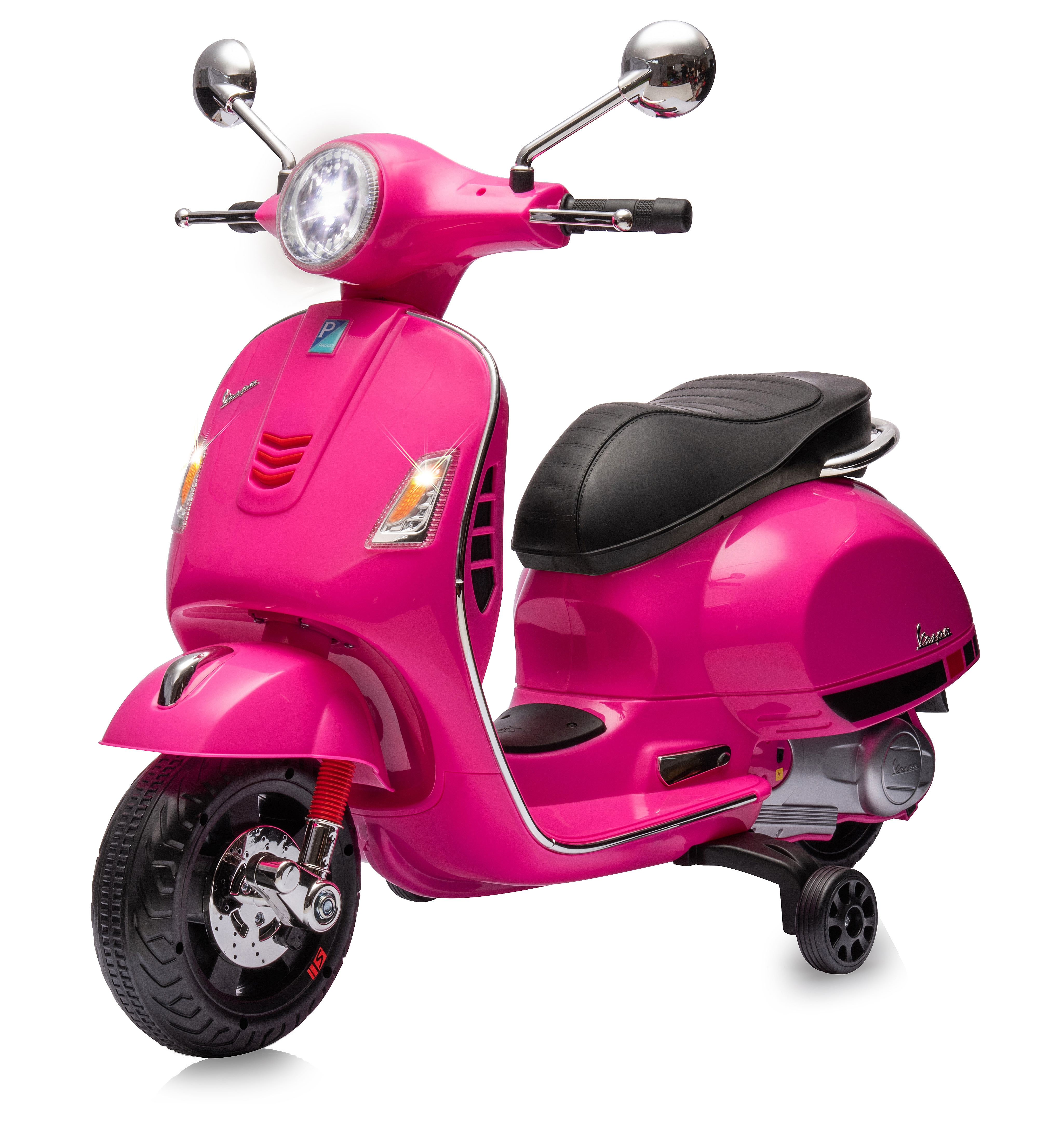 JAMARA Ride-on Vespa GTS 125 pink Li-Power 12.6 