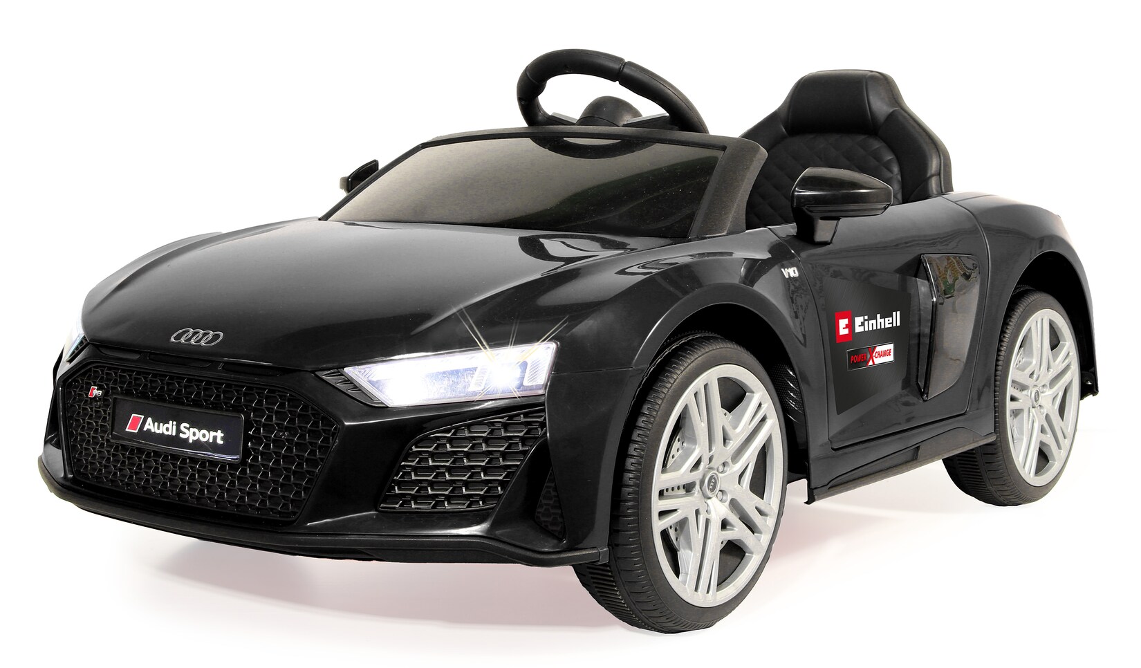 JAMARA Ride-on Audi R8 Spyder schwarz 18V Einhell Power X-Change