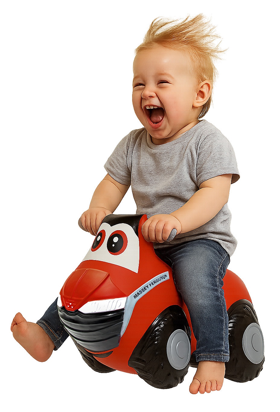 JAMARA Massey Ferguson H&uuml;pftraktor HoppyDoo mit Pumpe 