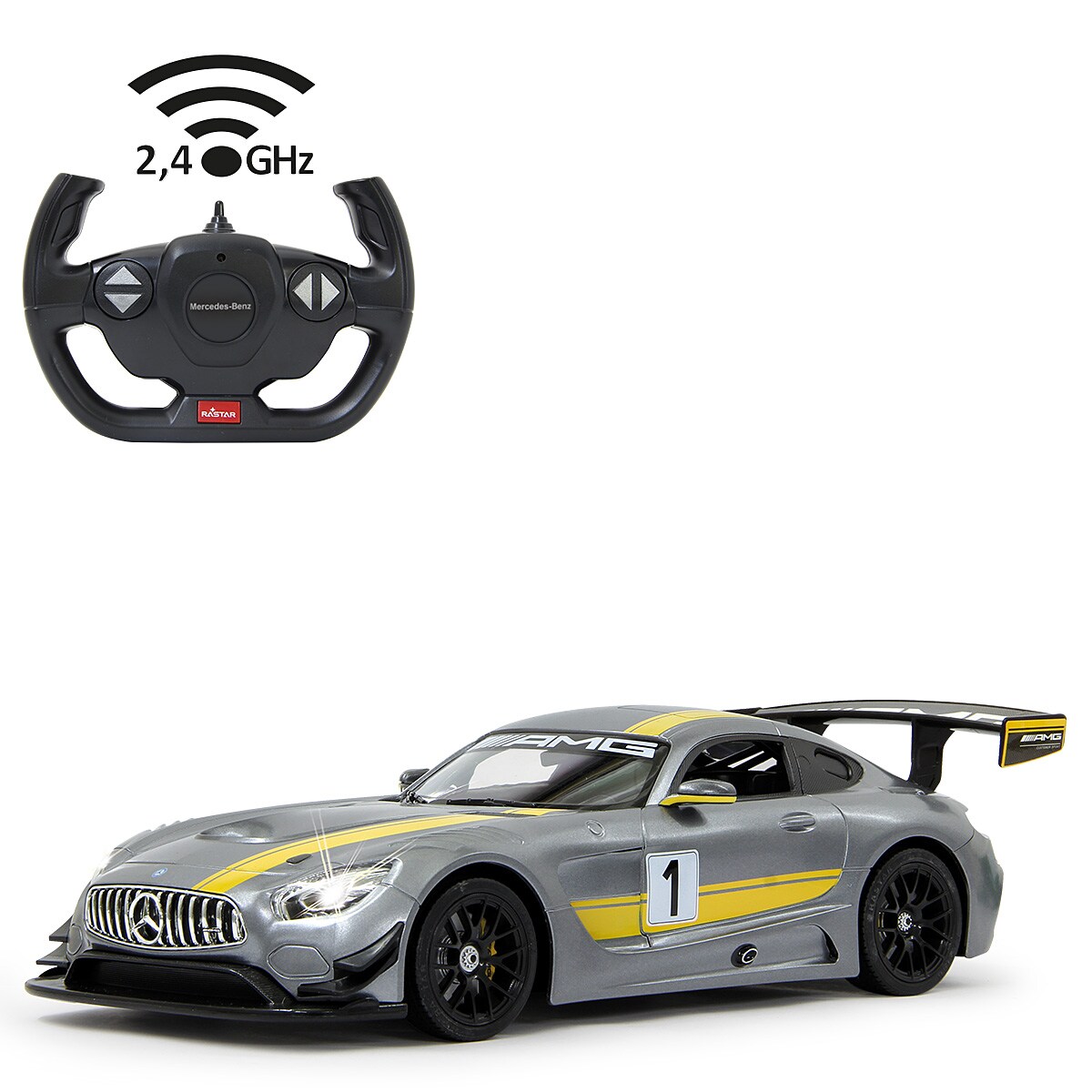 JAMARA Mercedes-AMG GT3 Performance 1:14 grau 2,4GHz