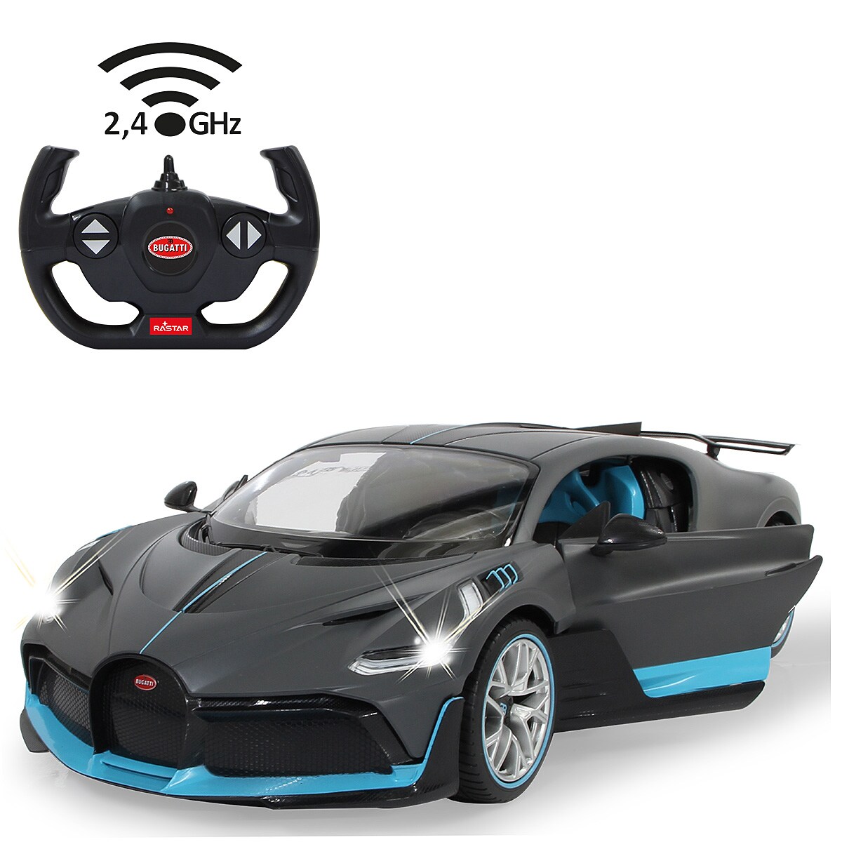 JAMARA Bugatti Divo 1:14 grau 2,4GHz Tür manuell