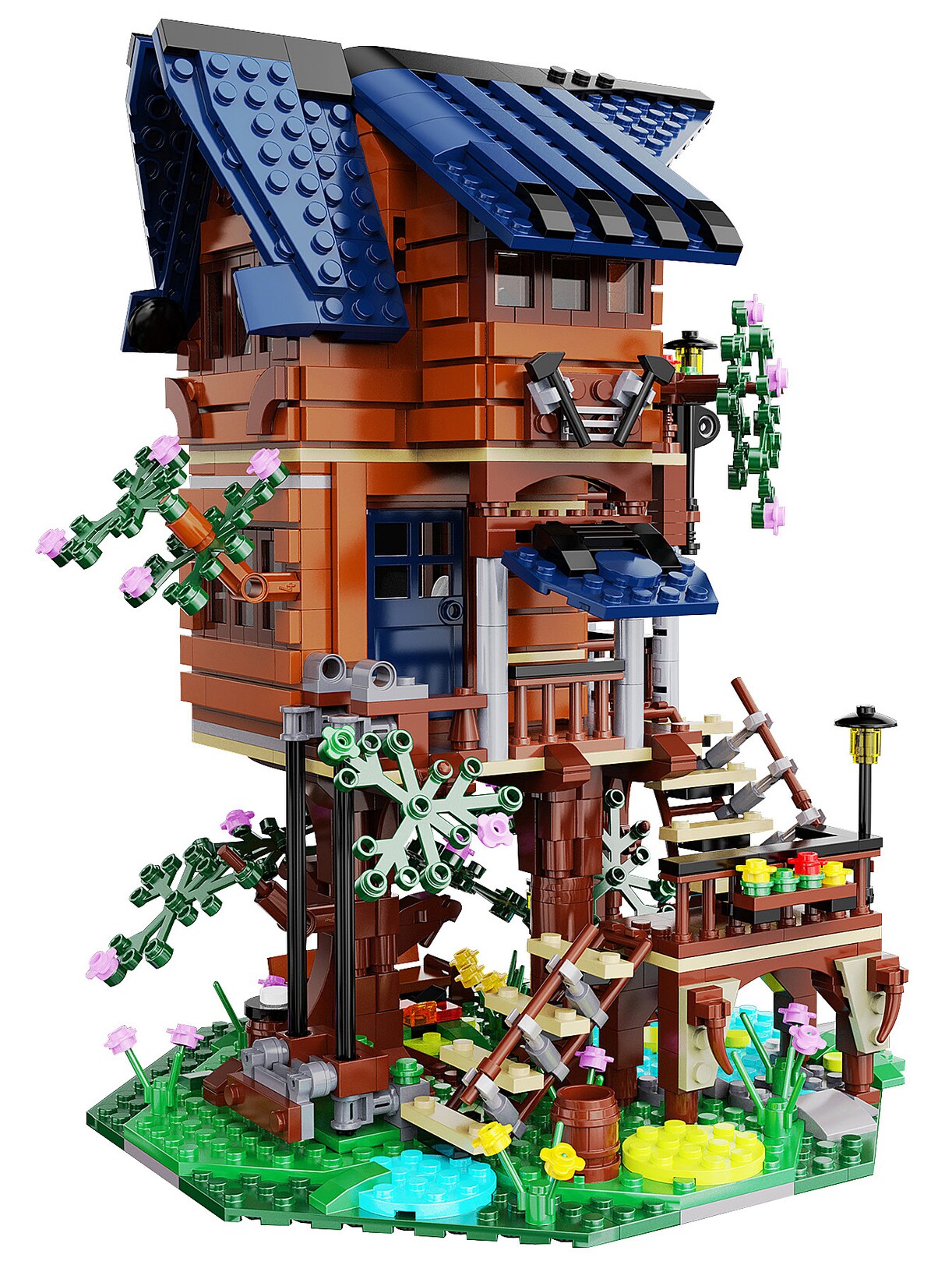 JAMARA CaDA Baumhaus 4 Jahreszeiten Bricks