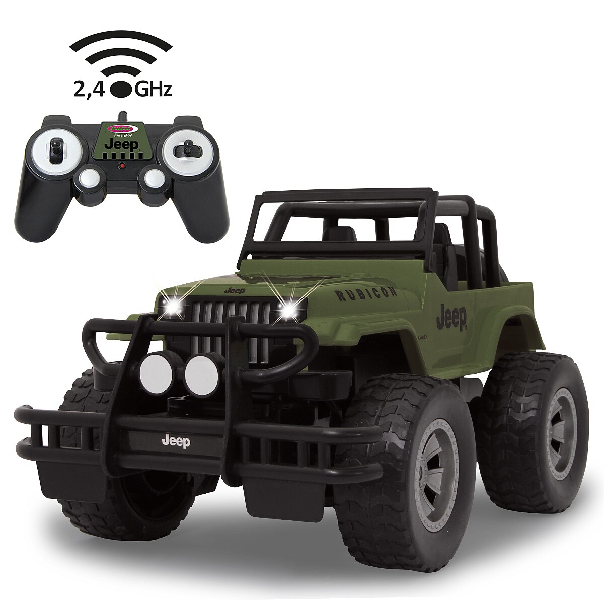 JAMARA Jeep Wrangler Rubicon 1:14 olivgrün 2,4GHz