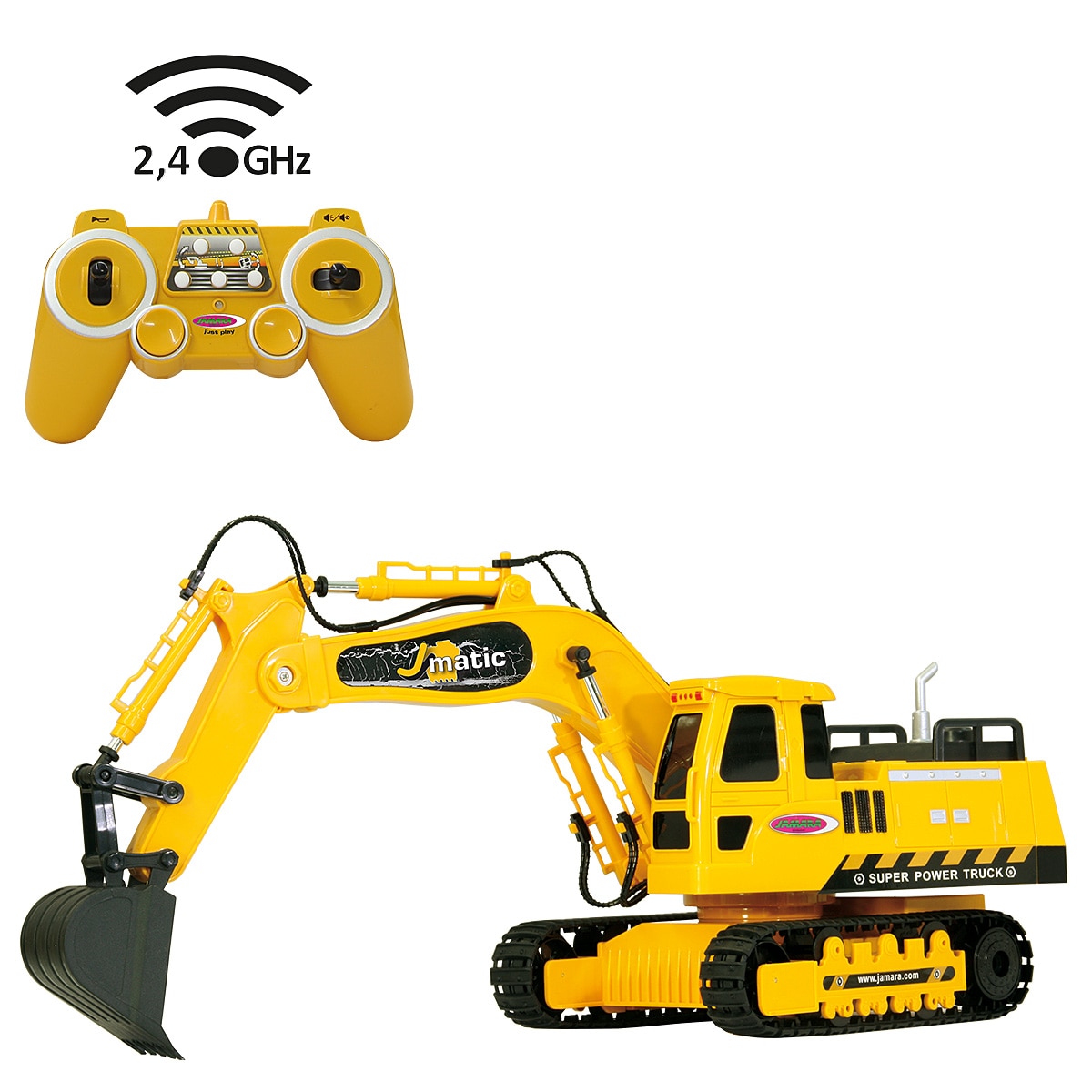 JAMARA Bagger J-Matic 1:27 2,4GHz 4+2 Kanal 