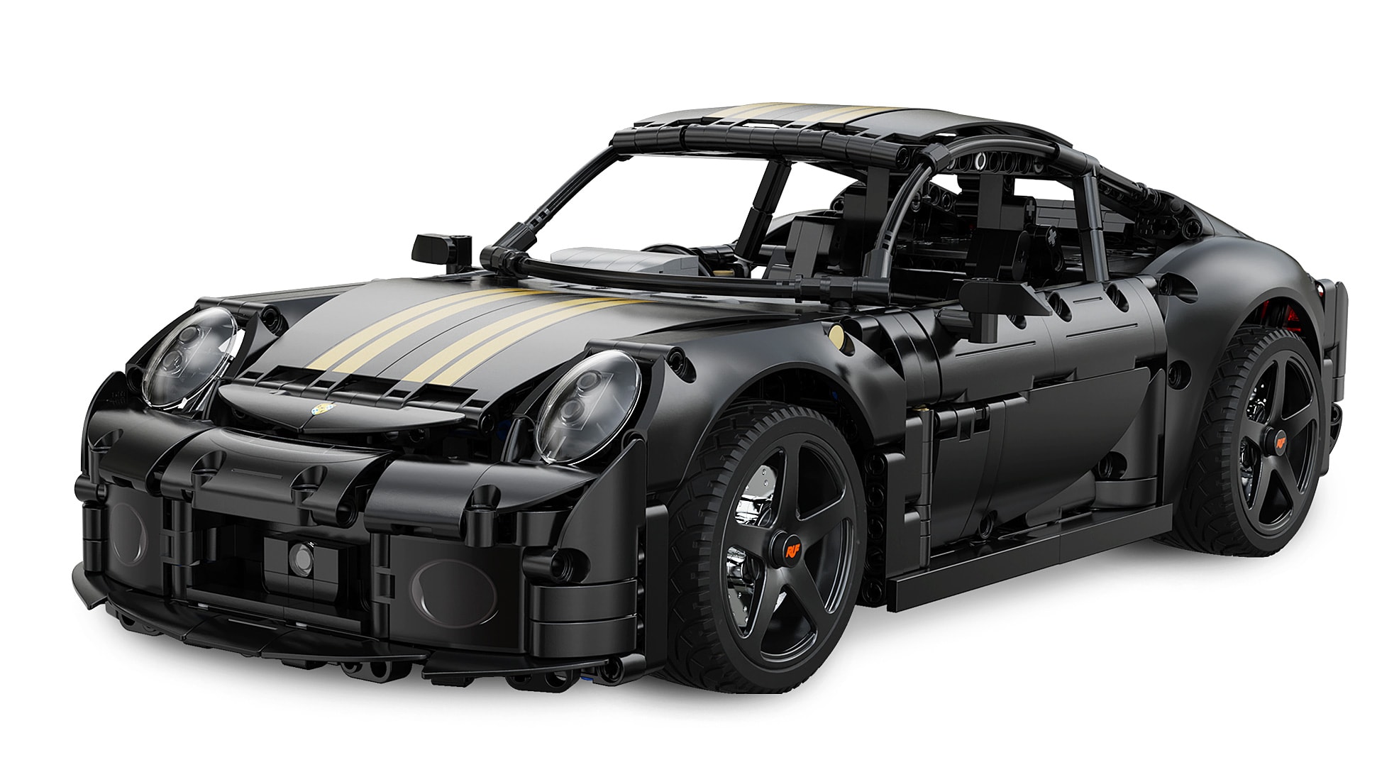JAMARA CaDA RUF GT 1:10 schwarz Bricks 