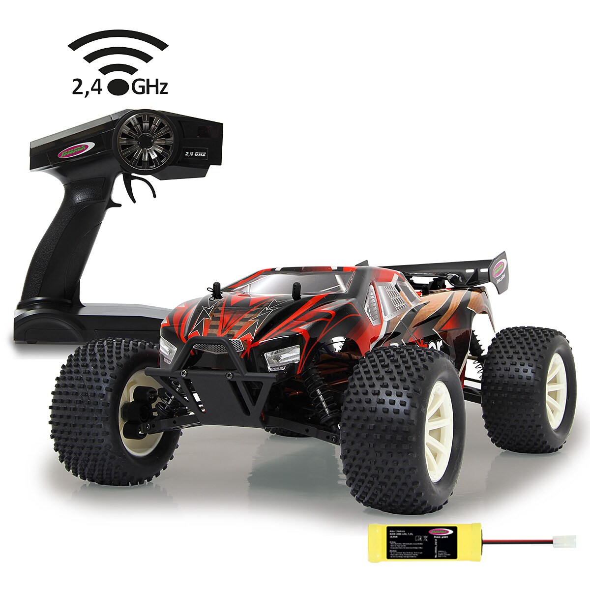 JAMARA-59738-Brecter Truggy 4WD 1:10 NiMh 2,4GHz