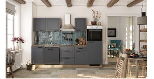 Flexwell Landhaus_Küchenzeile inkl. Elektrogeräte 280 cm- G-280-2320-016-ROMEO 