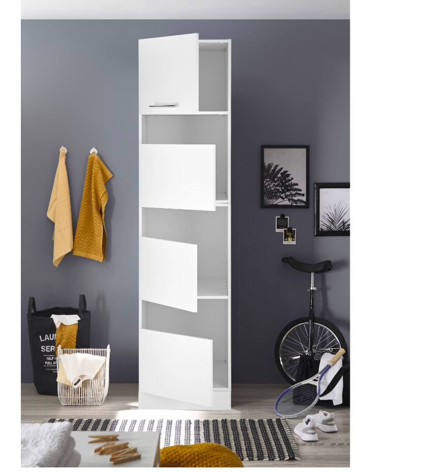 Respekta - Clara W&auml;scheschrank f&uuml;r Hauswirtschaftsraum, HWRSET3 