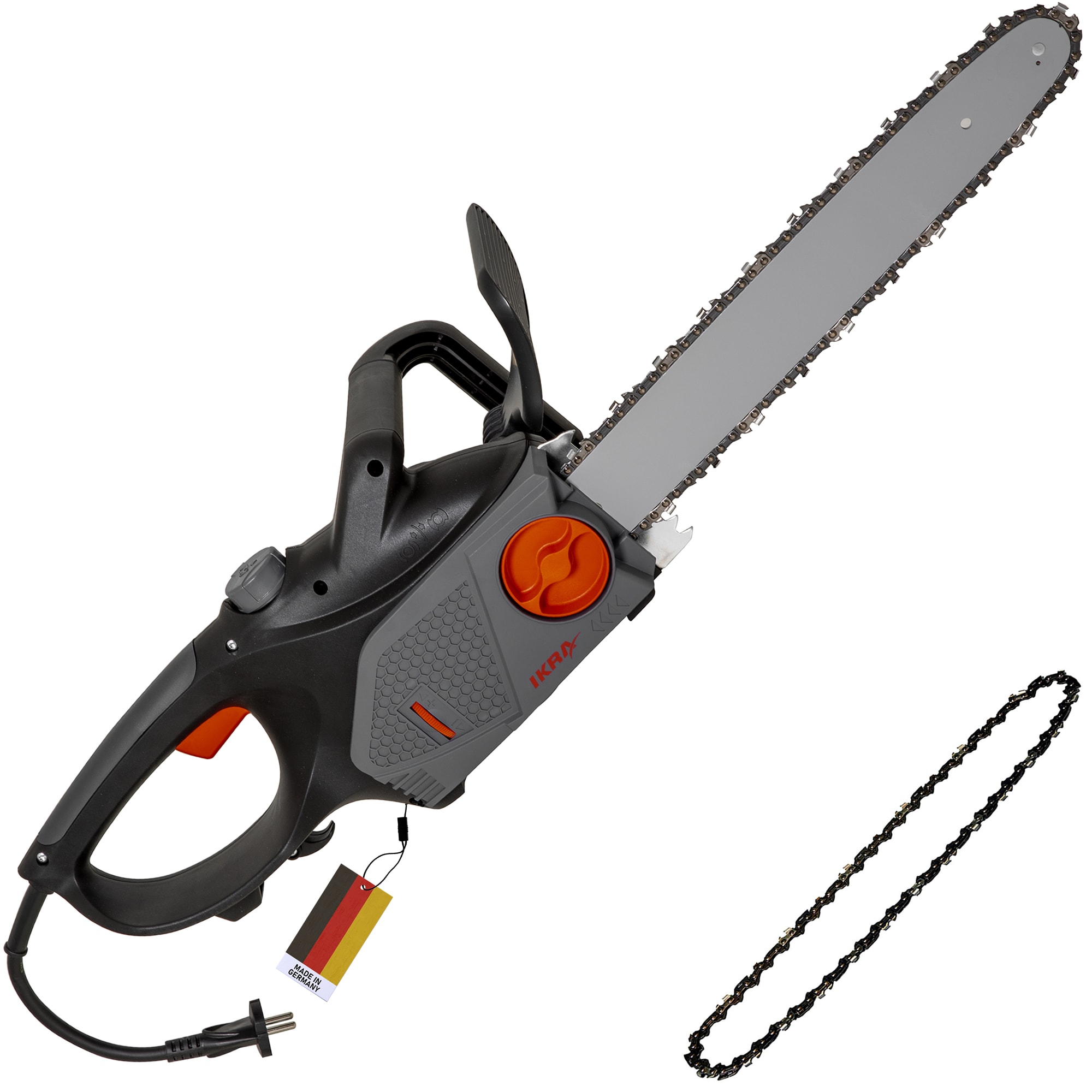 Elektro Kettens&auml;ge KSE 2400-40 OREGON 2x Kette & Markenschwert 