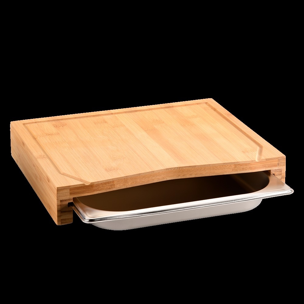 Schneidebrett mit  Auffangschale, FSC 