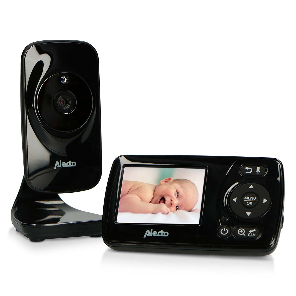 Alecto Video-Babyphone mit 2,4 Zoll Farbdisplay 