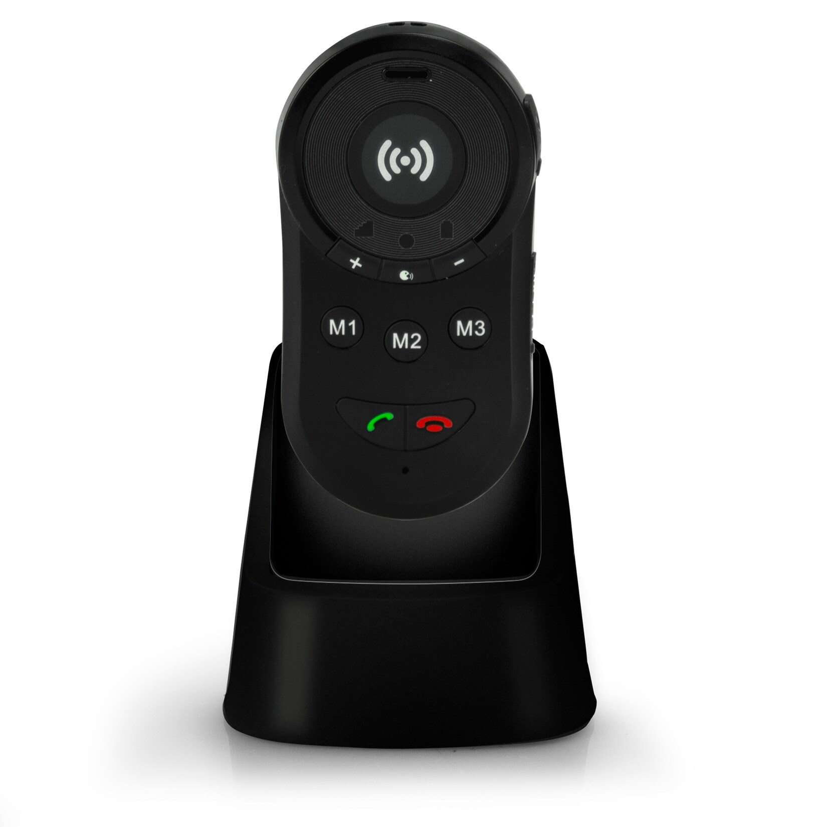 Fysic SOS-Panikknopf mit GPS-Tracker für Senioren Schwarz