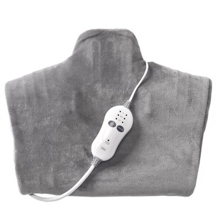 Trebs Electric 2-in-1 Wärme- und Massagekissen Comfortheat Fleece 