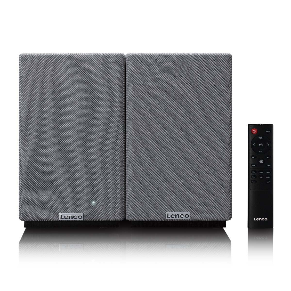 Lenco Paar Stereo-Bluetooth-HiFi-Lautsprecher