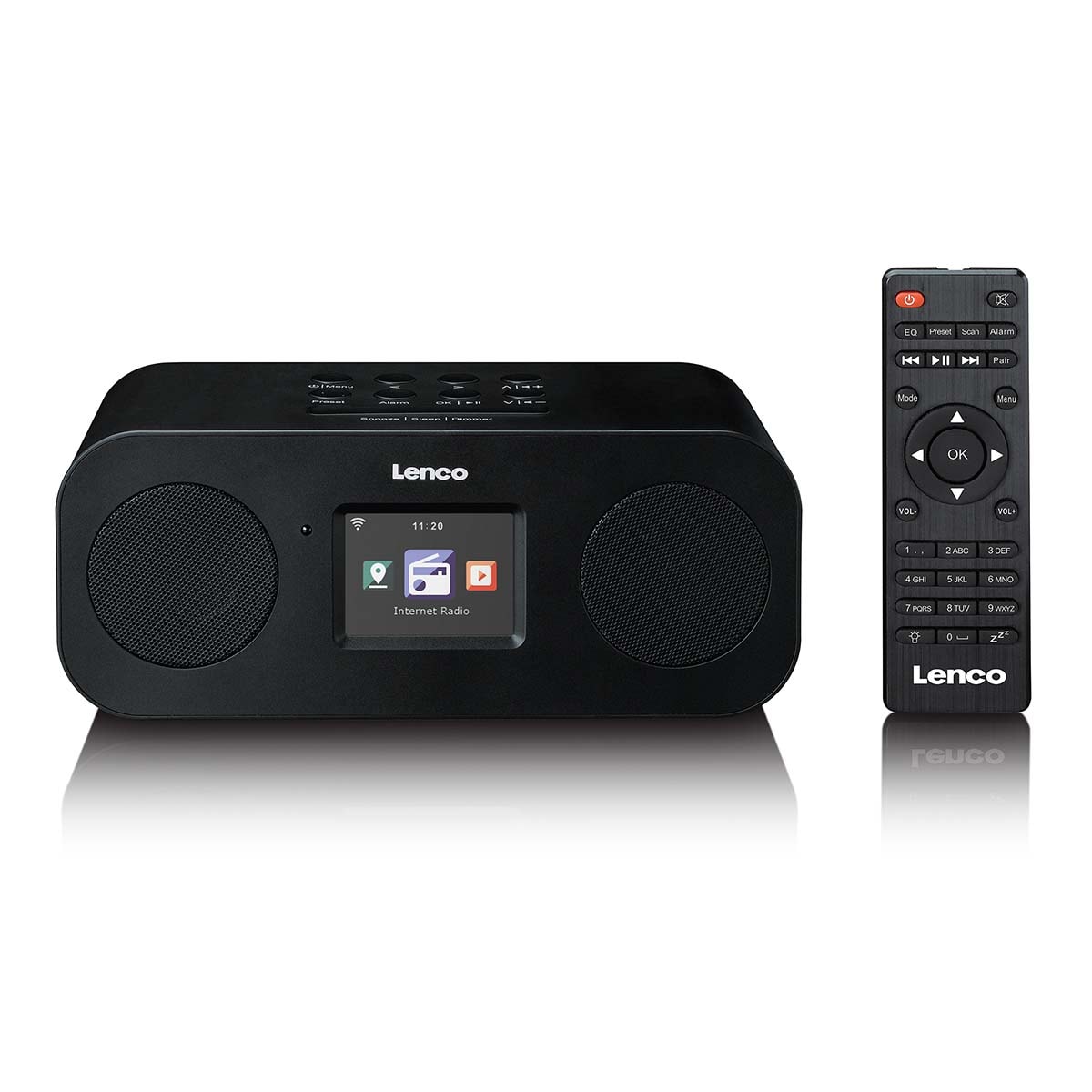 Lenco Stereo Internet radio with DAB+, FM and bluetooth 