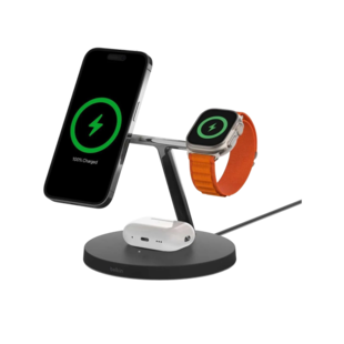 Belkin MagSafe Wireless Charger 3in1 Schwarz 