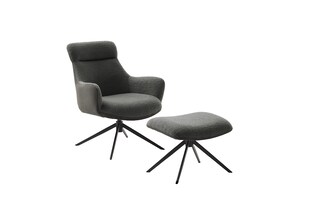 iNNoSeat by MCA + PELION Drehstuhl mit Armlehnen - versch. Farben - Schwarz / Anthrazit 