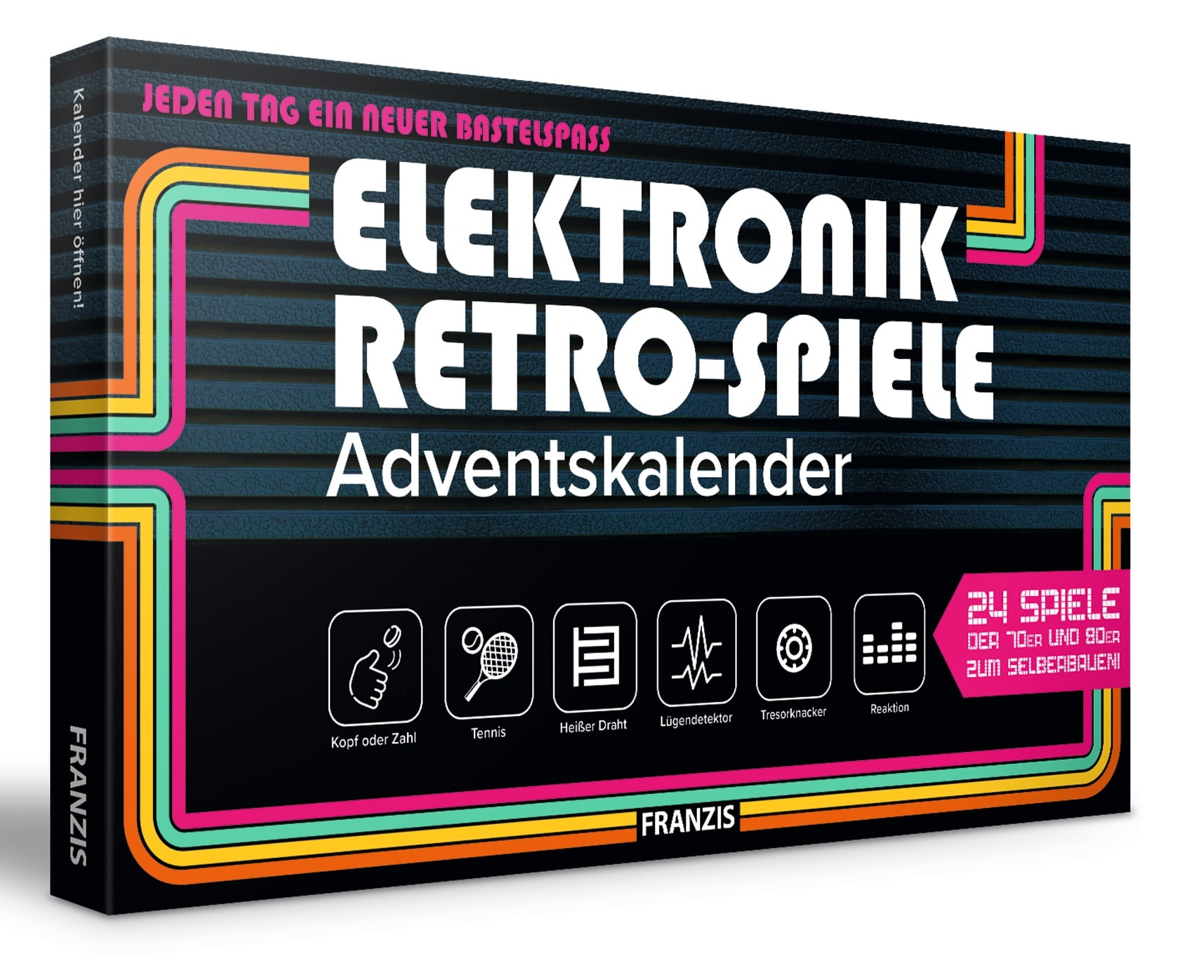 Elektronik Retro Spiele Adventskalender 