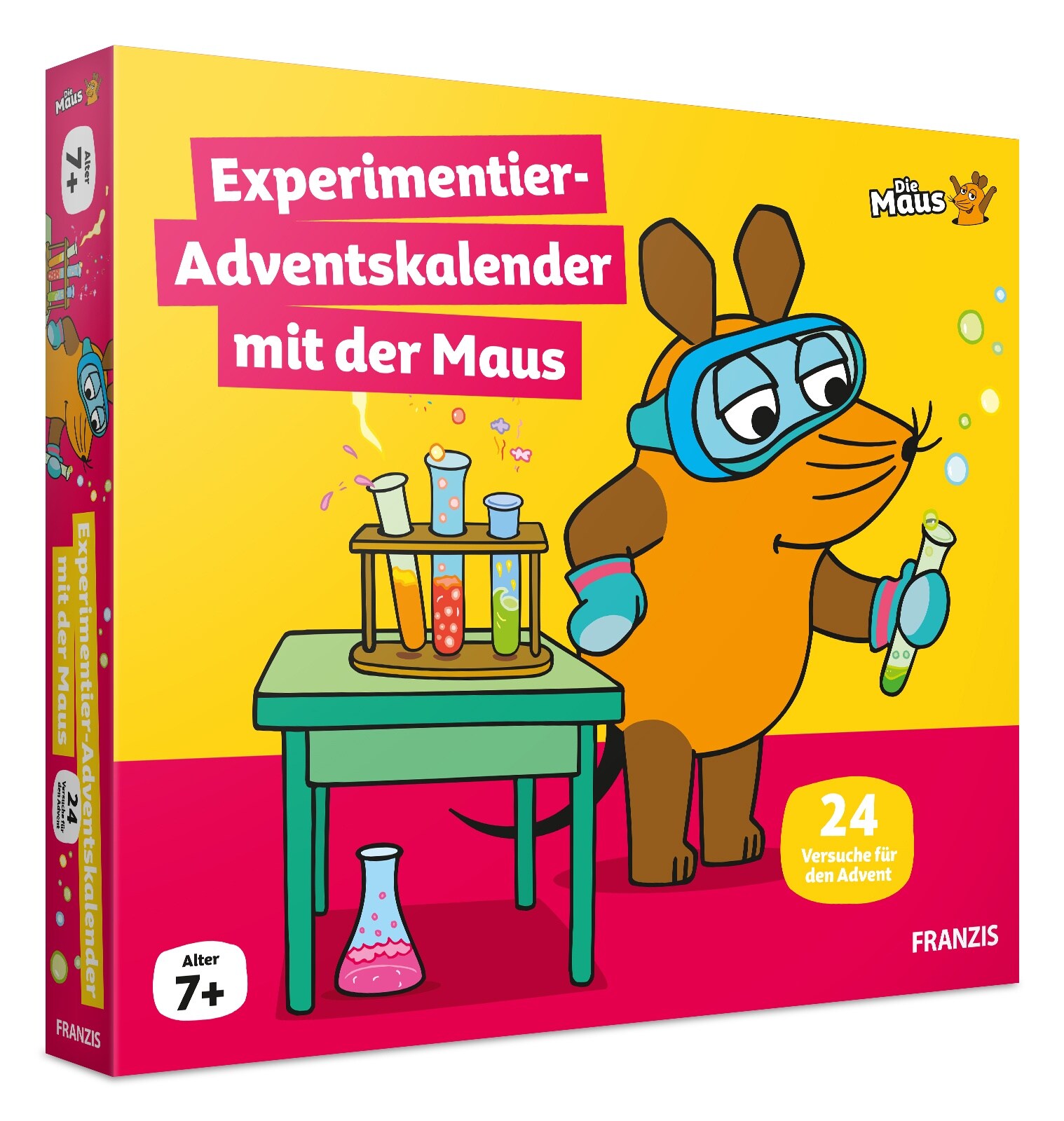Experimentier-Adventskalender mit der Maus
