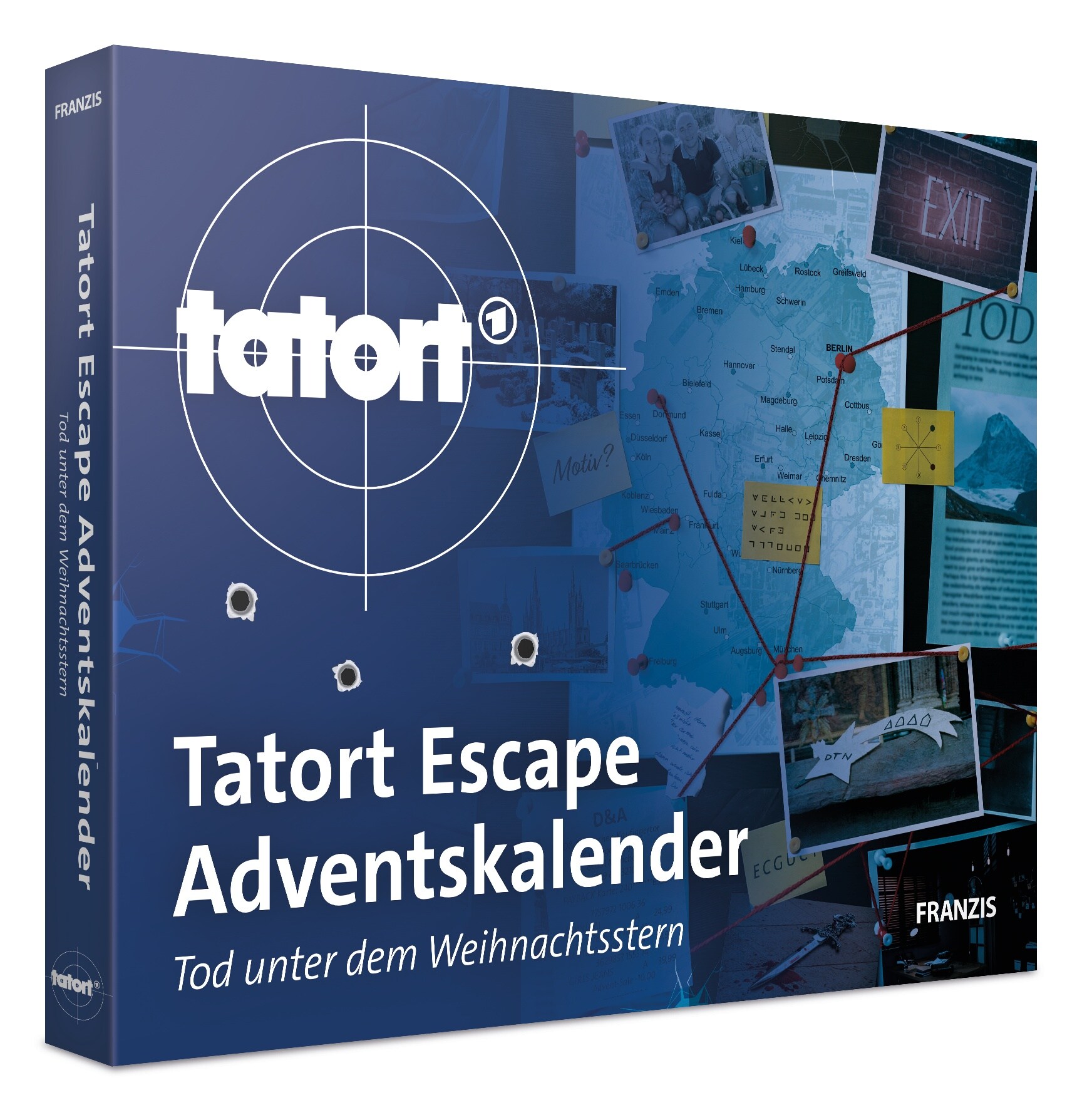 Tatort Escape Adventskalender Tod unter dem Weihnachtsstern 